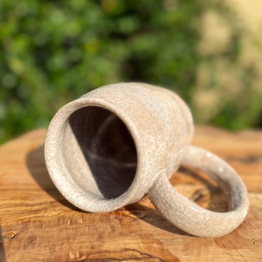 Beer Stein - White Frost