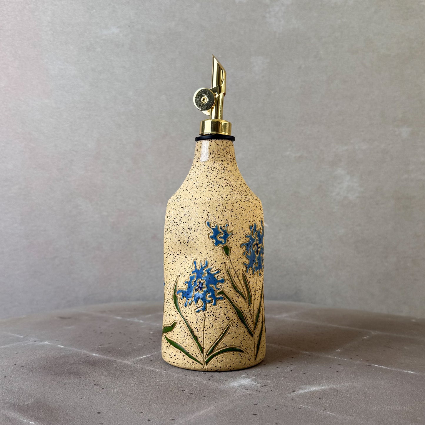 Oil Bottle - Cornflower