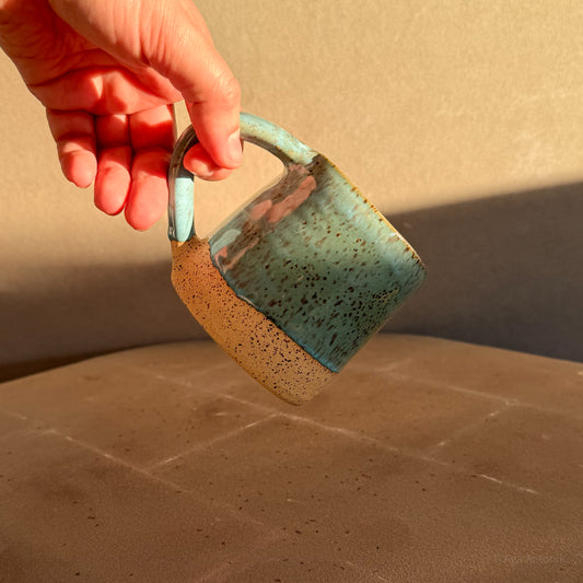 Speckled Blue Mug